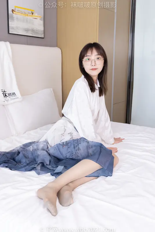 [BoBoSocks袜啵啵] NO 428 稚予-皮鞋、灰丝（脚尖加固款）（花絮版） 4